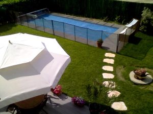 filet de protection piscine dans le gard